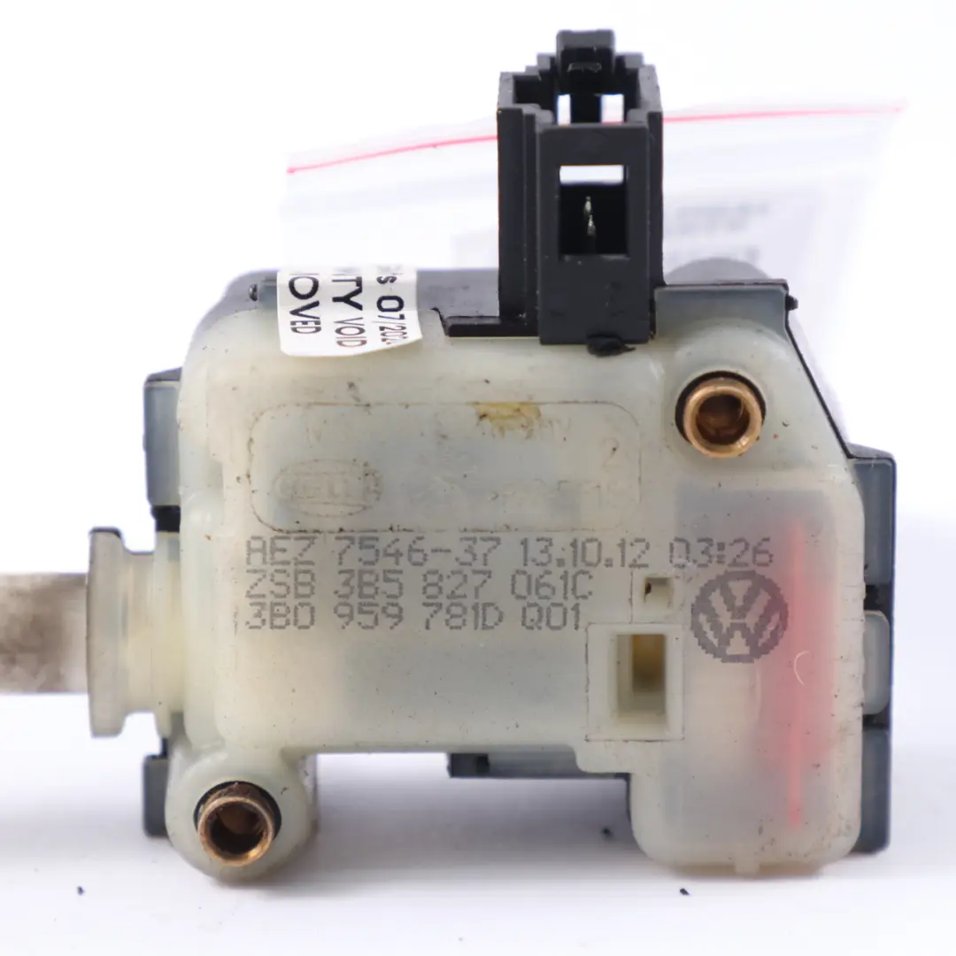 Volkswagen Caddy Maxi Zamek Ustalający Centralny - SKU 3B0959781D - Numer Części 3B0959781D