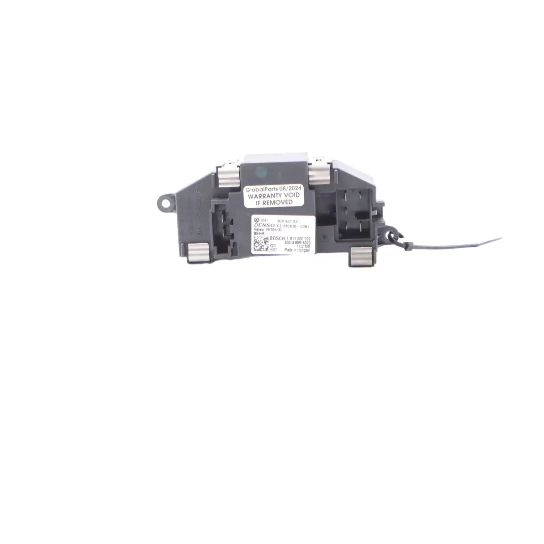  Heater Resistor Volkswagen VW Touran 1T Blower Motor Fan Resistor - SKU 3C0907521 - Part number 3C0907521