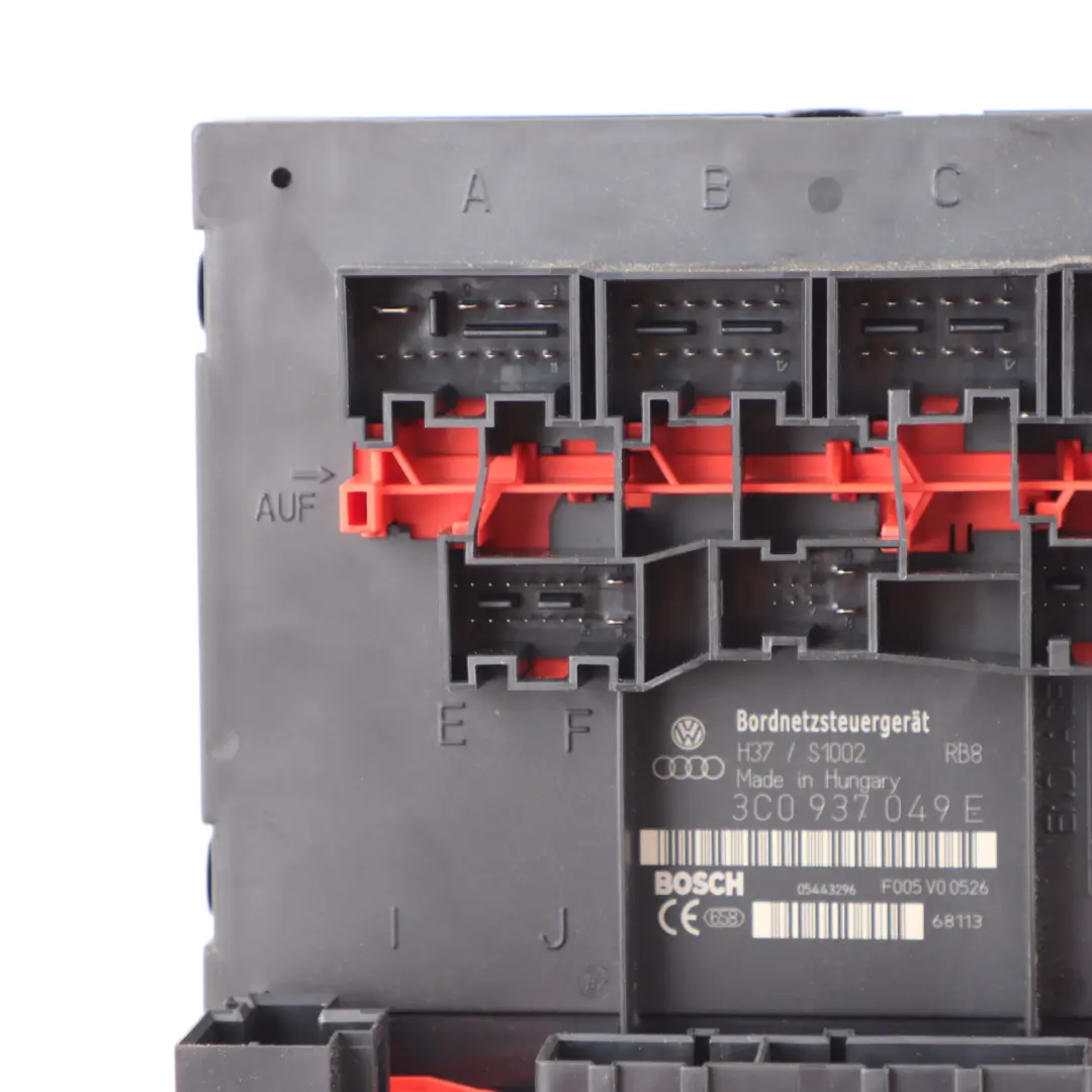 Volkswagen Touran 1T Module BCM Body Control Unit Module ECU - SKU 3C0937049E - Part number 3C0937049E