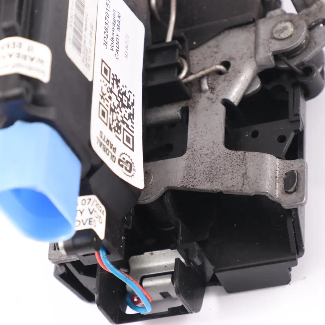 VW Volkswagen Caddy Maxi Anteriore Sinistra Meccanismo Blocco Porta - SKU 3D2837015T - Numero di parte 3D2837015T
