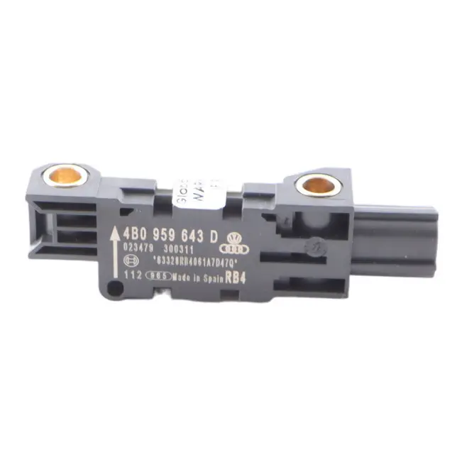 Capteur d'impact Crash Air Unit Module pour Audi A3 8P A4 B7 A8 D3 à propos du numéro de pièce 4B0959643D Audi A3 8P A4 B7 A8 D3 Capteur d'impact Crash Air Unit Module - SKU 4B0959643D - Numéro de pièce 4B0959643D