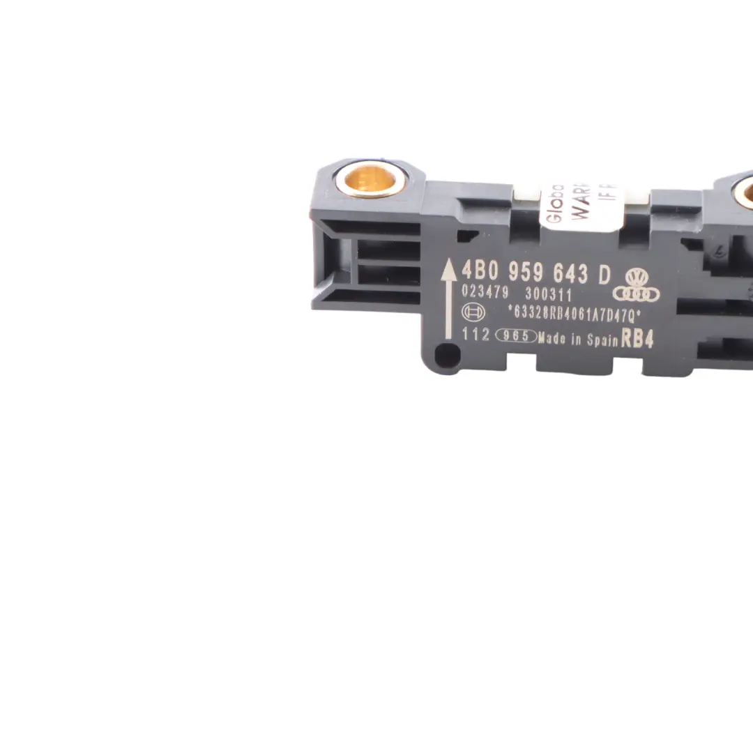 Audi A3 8P A4 B7 A8 D3 Aufprallsensor Unité d'air comprimé Modul - SKU 4B0959643D - Teilenummer 4B0959643D