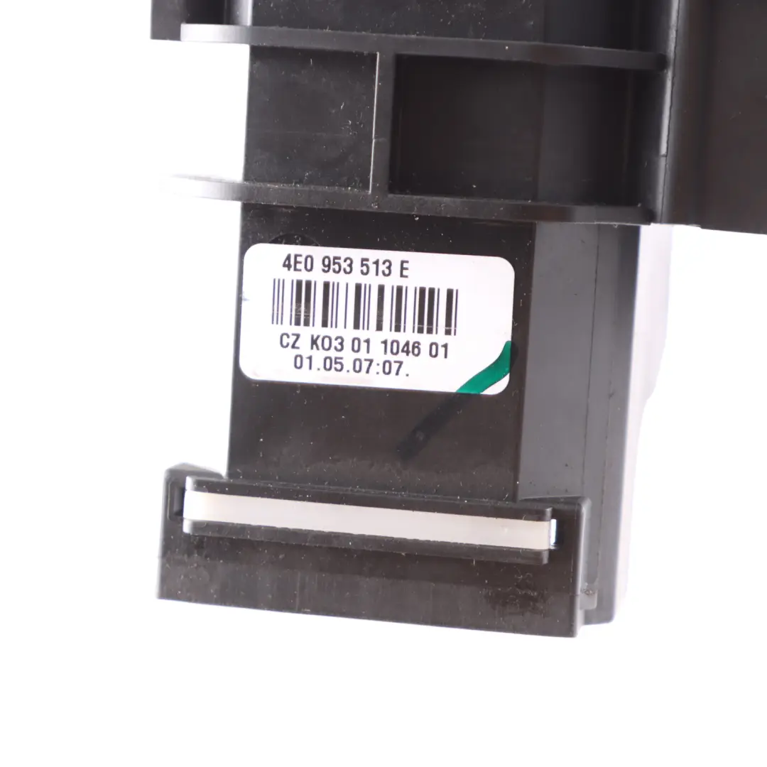 Unidad Control Módulo Indicador Interruttore Pedale para Audi A6 C6 con número de pieza 4E0953513E Audi A6 C6 Unidad Control Módulo Indicador Interruttore Pedale - SKU 4E0953513E - Número de pieza 4E0953513E