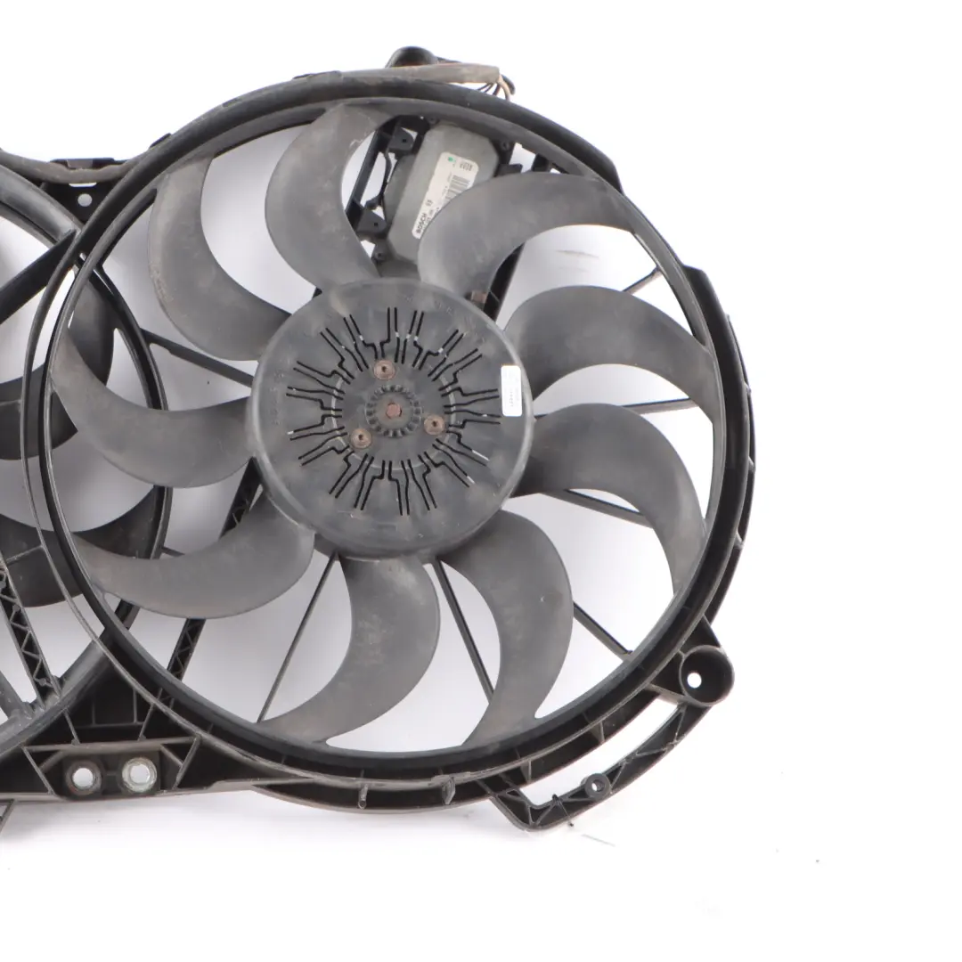 Audi A6 C6 3.0 TDI Radiator Fan Left Right N/O/S Engine Blower Set - SKU 4F0121003AC - Part number 4F0121003AC