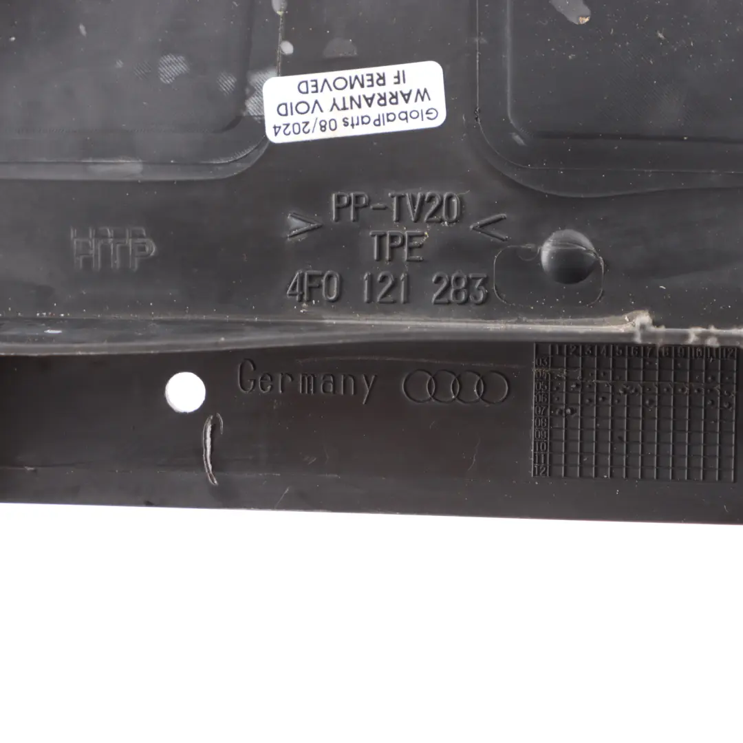 Audi A6 C6 3.0 TDI Front Radiator Air Duct Guide Channel Left N/S - SKU 4F0121283 - Part number 4F0121283