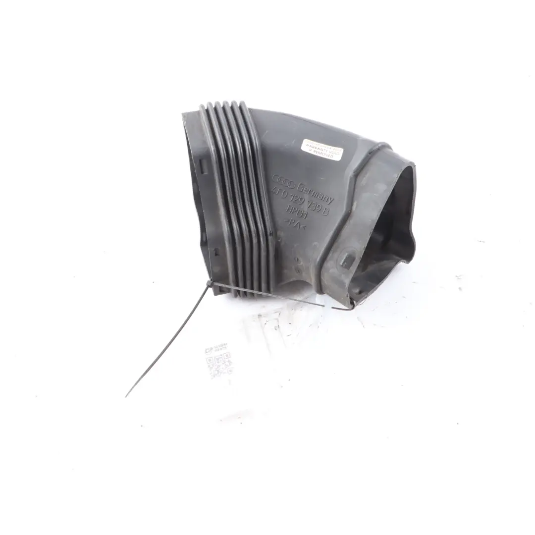 Audi A6 C6 Lufteinlass Ansaugschlauch Rohrleitung - SKU 4F0129739B - Teilenummer 4F0129739B