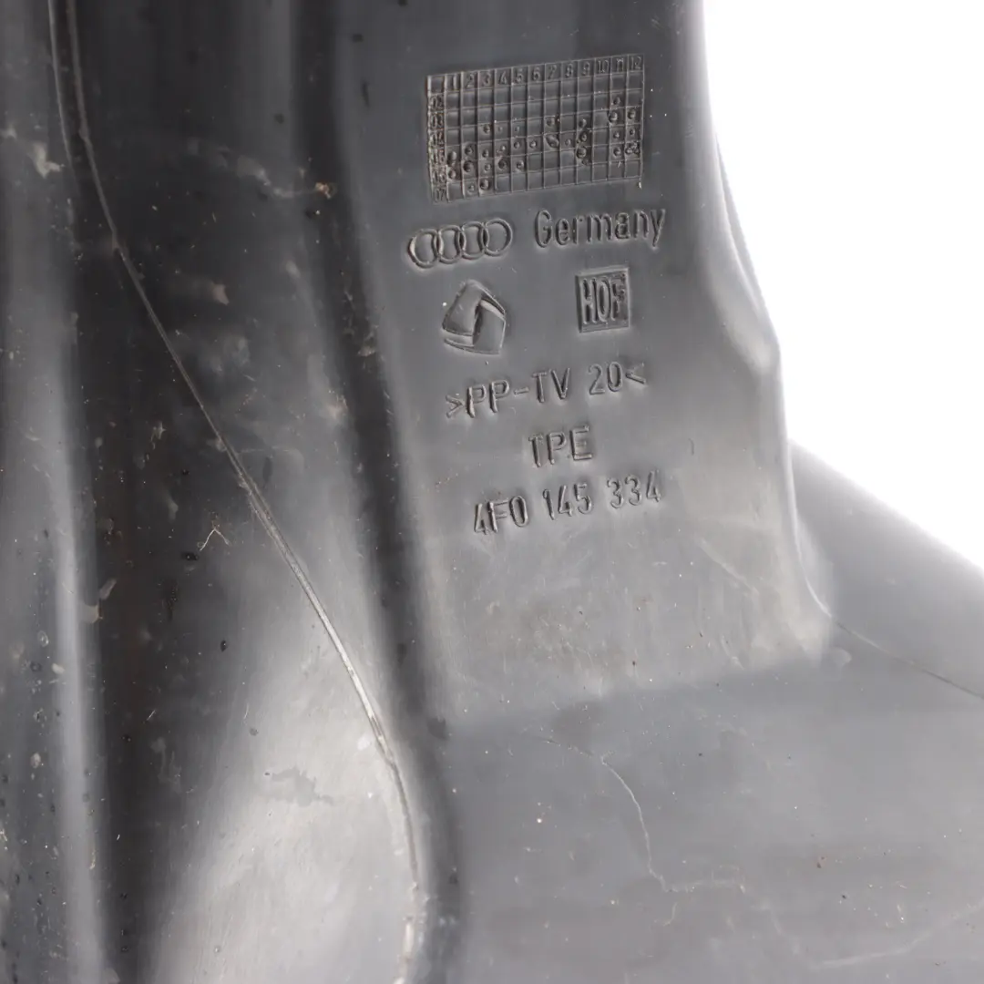 Intake Right O/S Intercooler Channel Guide Duct to Audi A6 C6 3.0 TDI Air with Part number 4F0145334 Audi A6 C6 3.0 TDI Air Intake Right O/S Intercooler Channel Guide Duct - SKU 4F0145334 - Part number 4F0145334