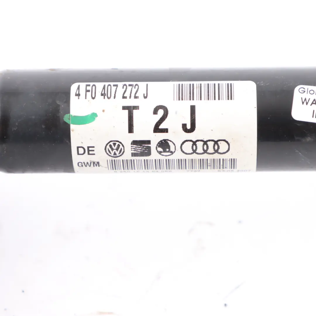 Audi A6 C6 Eje De Transmisión Delantero Derecho Transmisión Lateral - SKU 4F0407272J - Número de pieza 4F0407272J