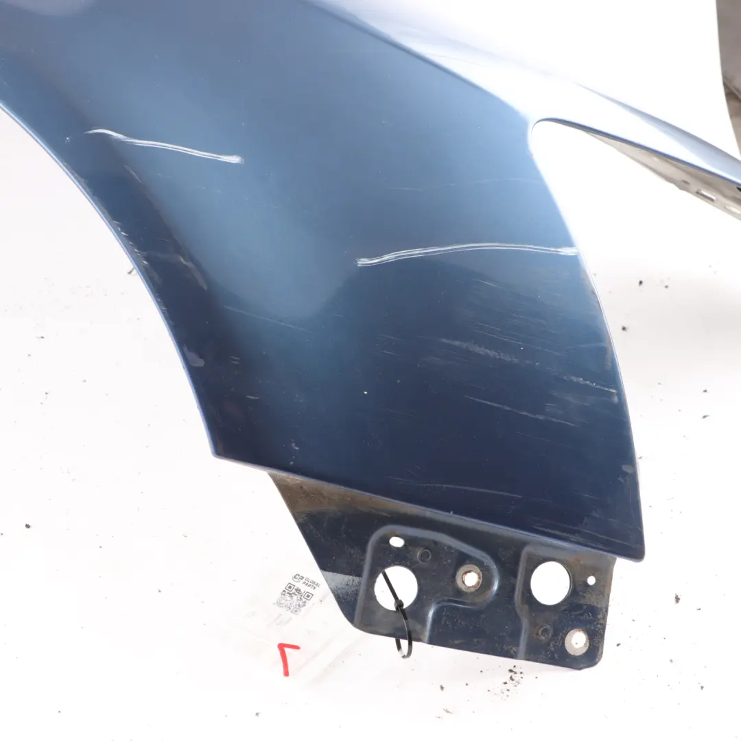 Side Panel Audi A6 C6 Front Right O/S Wing Fender Stratus Blue Metallic - Z5B to with Part number 4F0821104A Side Panel Audi A6 C6 Front Right O/S Wing Fender Stratus Blue Metallic - Z5B - SKU 4F0821104A-STBL - Part number 4F0821104A
