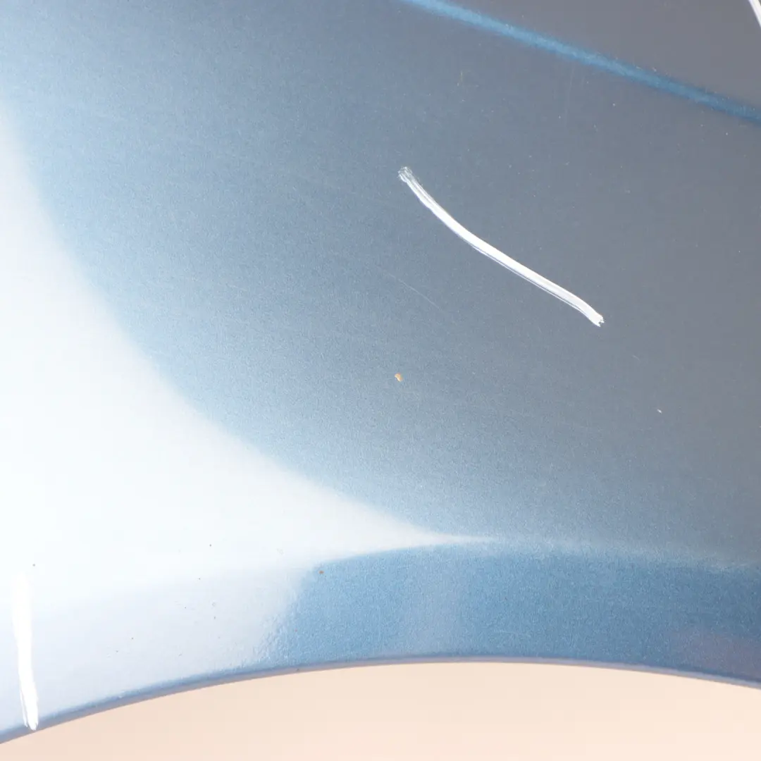 Side Panel Audi A6 C6 Front Right O/S Wing Fender Stratus Blue Metallic - Z5B to with Part number 4F0821104A Side Panel Audi A6 C6 Front Right O/S Wing Fender Stratus Blue Metallic - Z5B - SKU 4F0821104A-STBL - Part number 4F0821104A