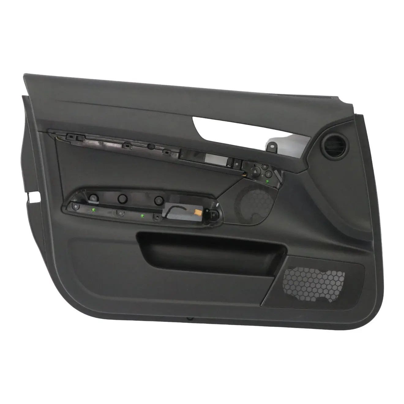 Scheda porta Audi A6 C6 anteriore sinistra pannello di rivestimento porta nero