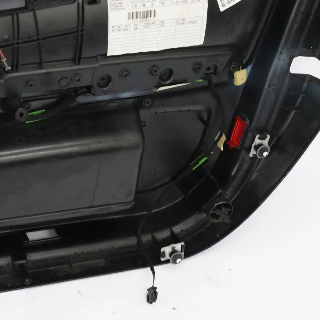 Türkarte Audi A6 C6 vorne links Türverkleidung Abdeckung Schwarz  - SKU 4F0867103AB - Teilenummer 4F0867103AB