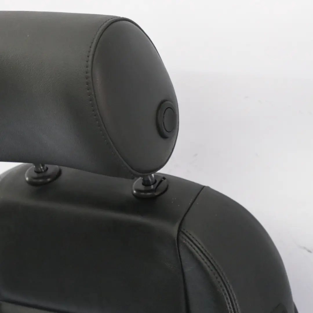 Audi A6 C6 Siège avant gauche Siège intérieur cuir noir - SKU 4F0881805BA-1 - Numéro de pièce 4F0881805BA