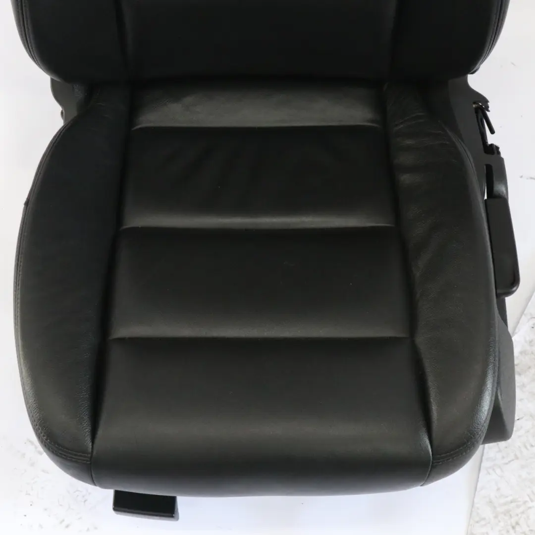 Audi A6 C6 Siège avant gauche Siège intérieur cuir noir - SKU 4F0881805BA-1 - Numéro de pièce 4F0881805BA