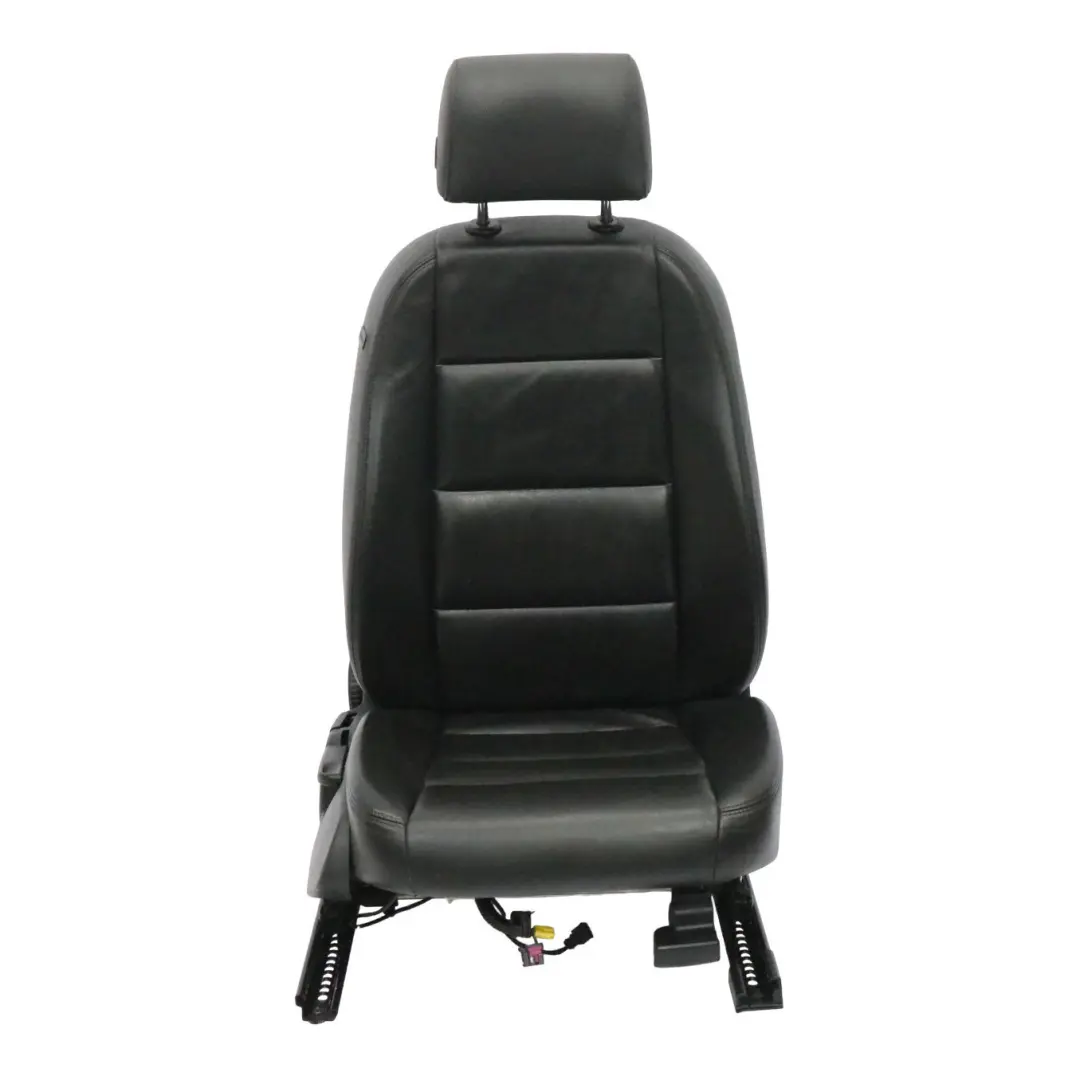 Front Seat Right O/S Interior Seat Leather Black Audi A6 C6 - SKU 4F0881806BA-1 - Part number 4F0881806BA
