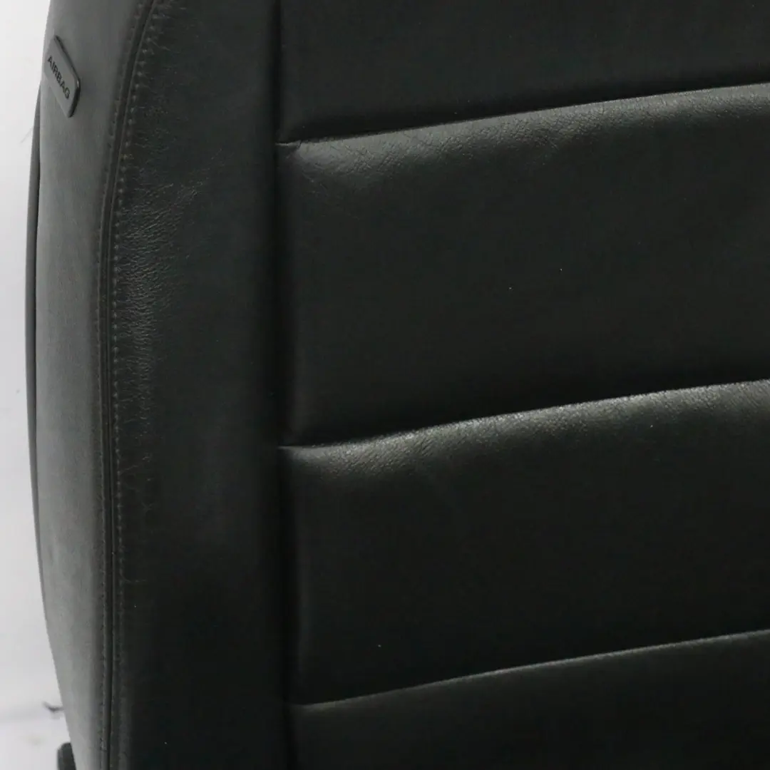 Asiento Delantero Derecho Interior Asiento Cuero Negro para Audi A6 C6 con número de pieza 4F0881806BA Audi A6 C6 Asiento Delantero Derecho Interior Asiento Cuero Negro - SKU 4F0881806BA-1 - Número de pieza 4F0881806BA