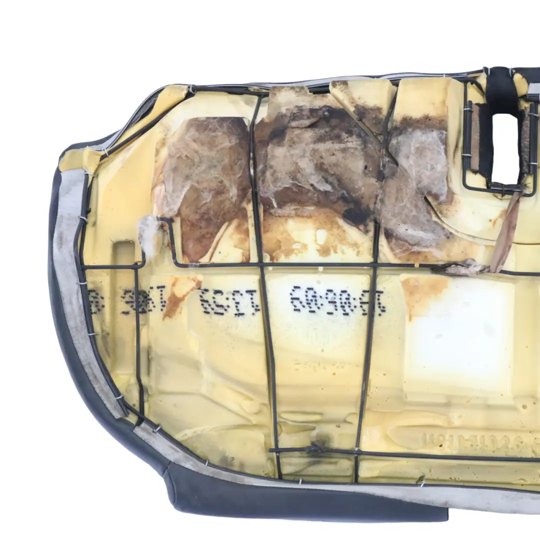 Audi A6 C6 Kanapa Tylna Siedzisko Siedzenie Czarna Skóra - SKU 4F0885405BE - Numer Części 4F0885405BE