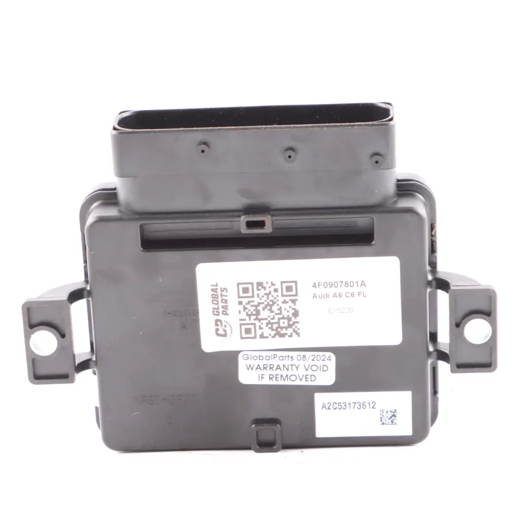 Parking Brake Handbrake Module Control Unit to Audi A6 C6 with Part number 4F0907801A Audi A6 C6 Parking Brake Handbrake Module Control Unit - SKU 4F0907801A - Part number 4F0907801A