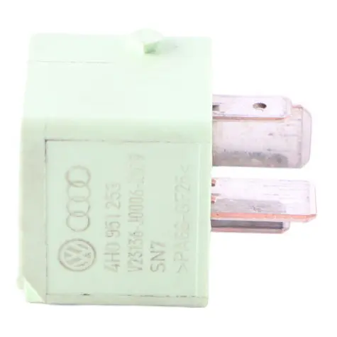 Audi A3 8P Multi Use Control Module Relay 4 Pin Light Green Unit - SKU 4H0951253 - Part number 4H0951253