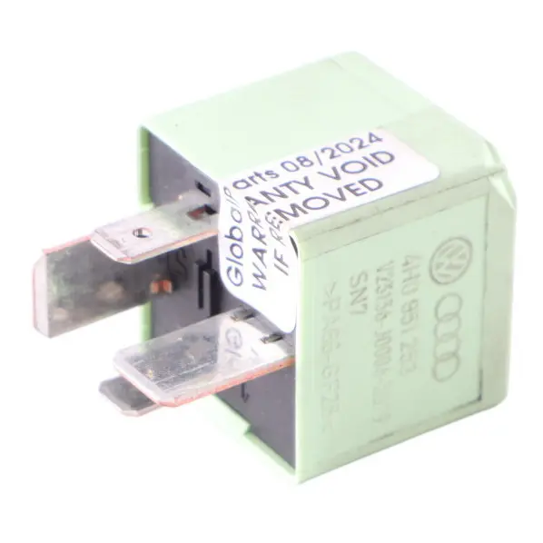 Audi A3 8P Multi Use Control Module Relay 4 Pin Light Green Unit - SKU 4H0951253 - Part number 4H0951253