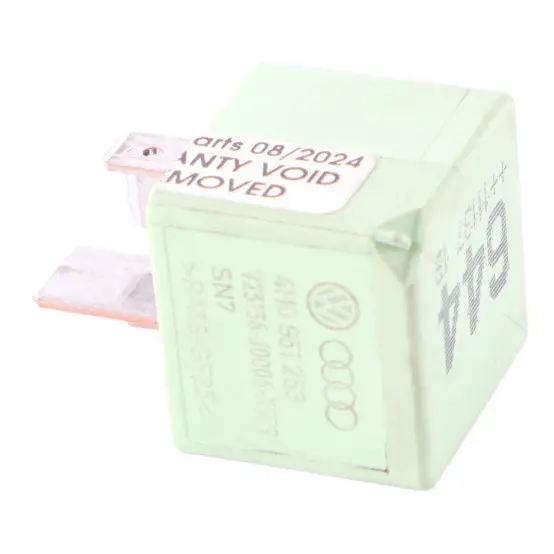 Audi A3 8P Multi Use Control Module Relay 4 Pin Light Green Unit - SKU 4H0951253 - Part number 4H0951253