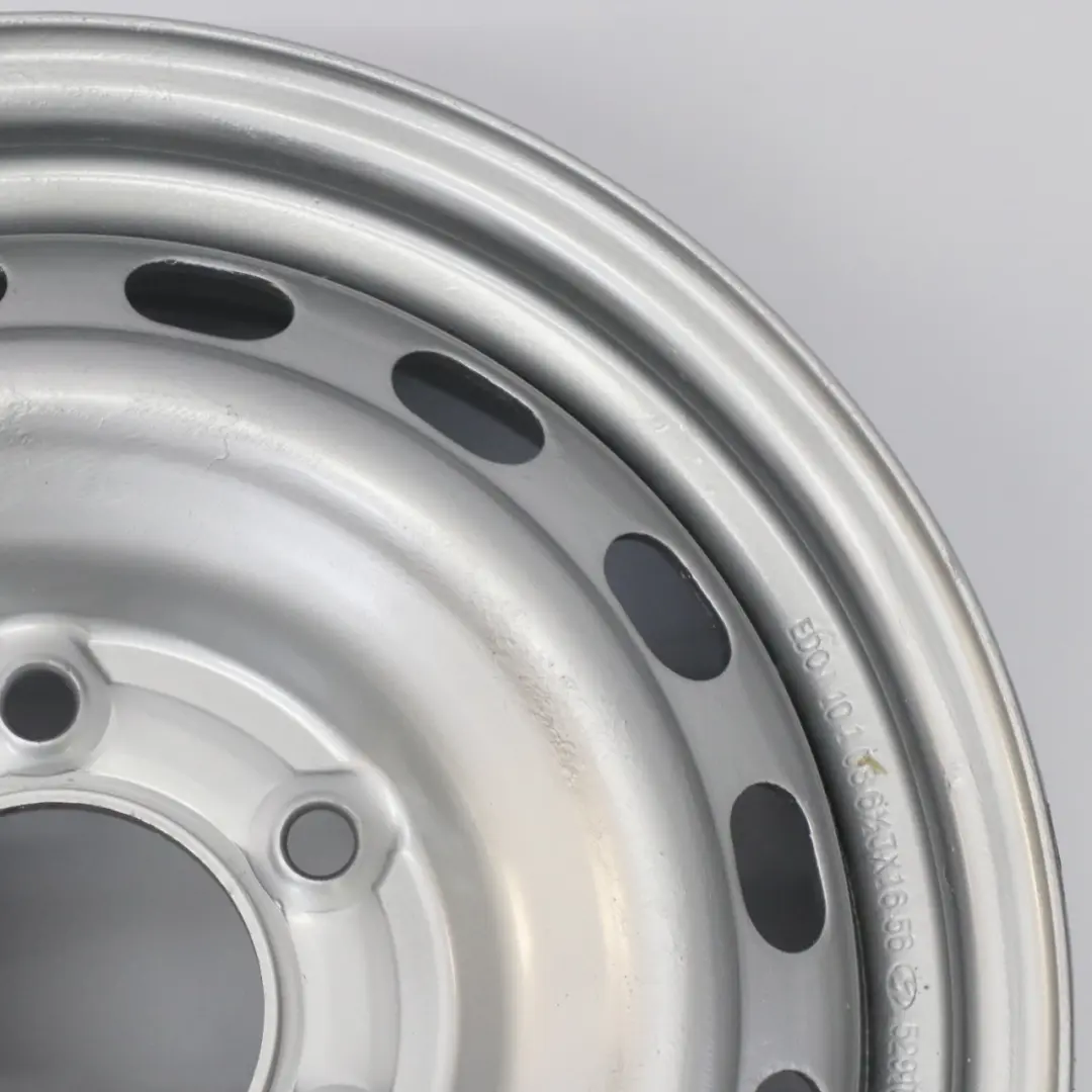 Steel Wheel Rim 16" 6,5J ET:56 H to Hyundai H-1 Silver with Part number 529104H000HM Hyundai H-1 Silver Steel Wheel Rim 16" 6,5J ET:56 H - SKU 529104H000HM-1 - Part number 529104H000HM