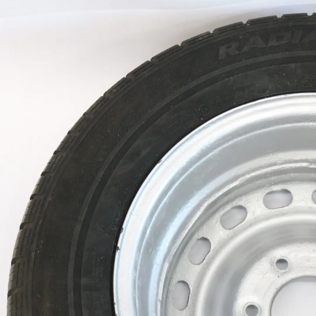 Steel Wheel Rim With Tyre Hankook 215/70 16" 6,5J H to Hyundai H-1 with Part number 529104H000HM Hyundai H-1 Steel Wheel Rim With Tyre Hankook 215/70 16" 6,5J H - SKU 529104H000HM - Part number 529104H000HM