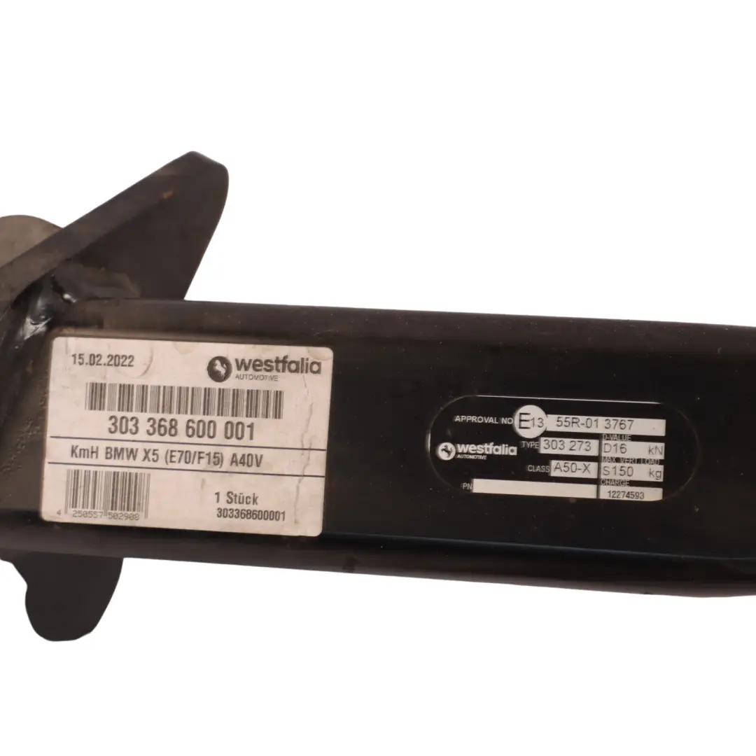 Towing Hitch Westfalia Towbar Tow Bar Trailer Hook to BMW X5 F15 with Part number 55R-013767 BMW X5 F15 Towing Hitch Westfalia Towbar Tow Bar Trailer Hook - SKU 55R-013767 - Part number 55R-013767