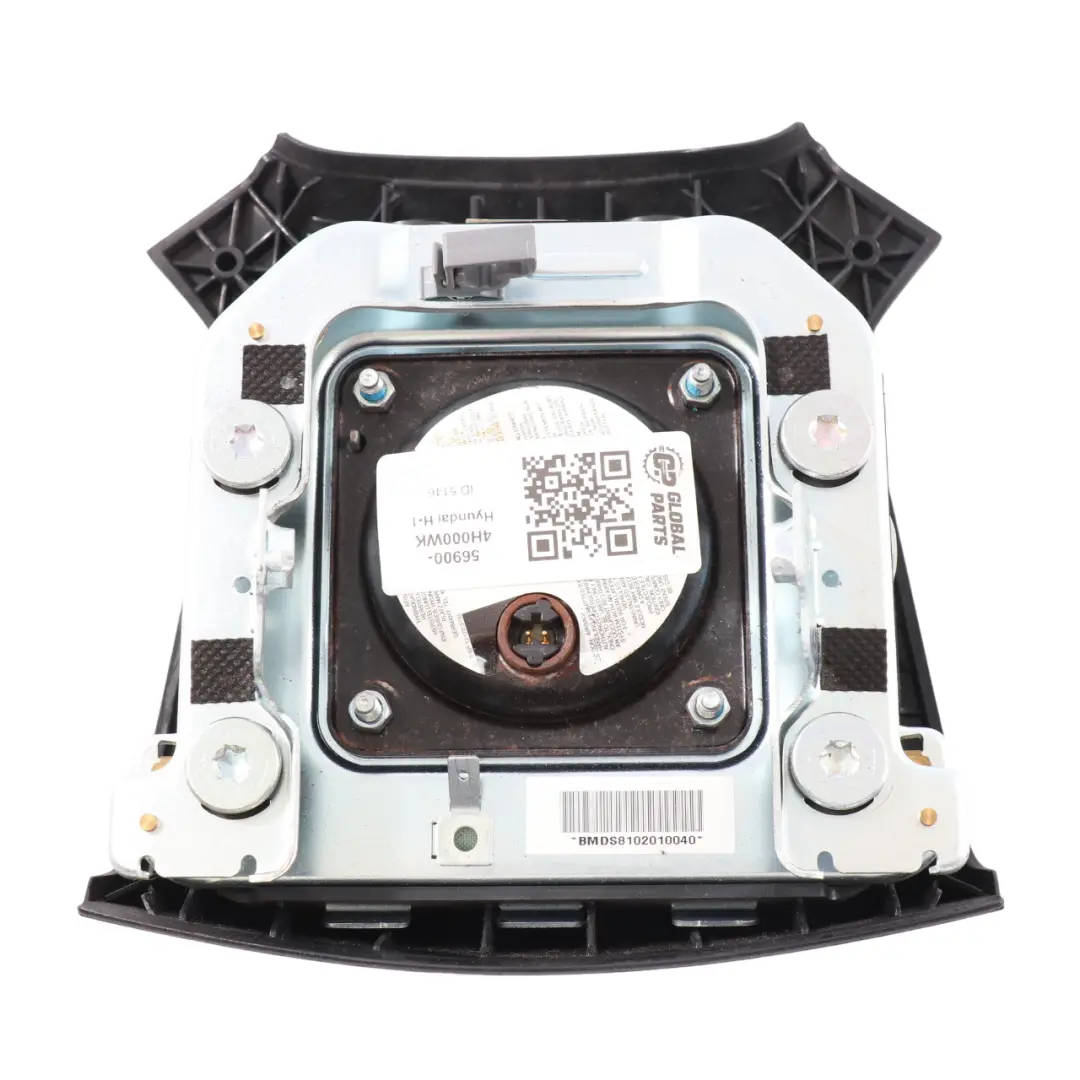 Steering Wheel Trim Cover Driver's Air Module to Hyundai H-1 with Part number 56900-4H000WK Hyundai H-1 Steering Wheel Trim Cover Driver's Air Module - SKU 56900-4H000WK - Part number 56900-4H000WK