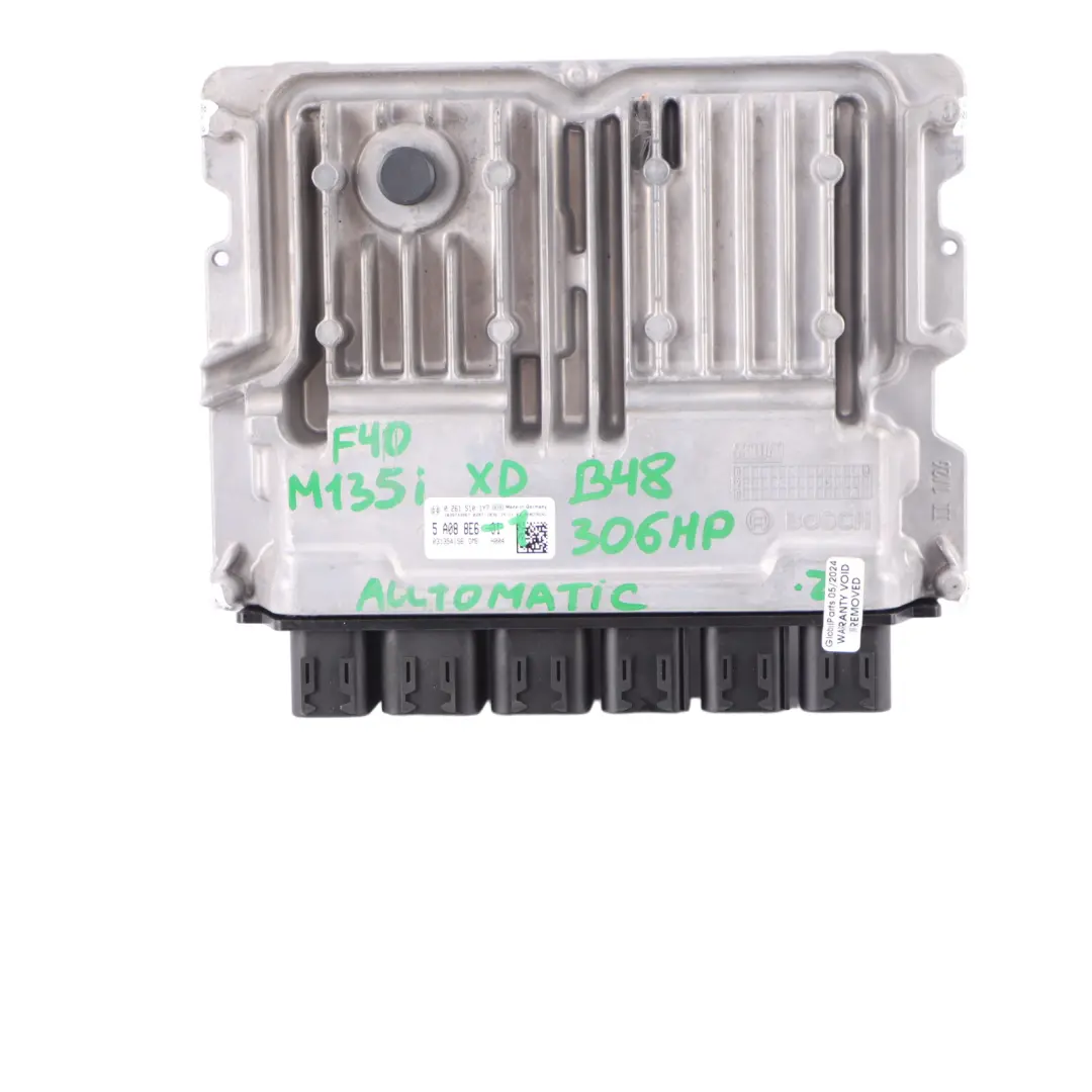 BMW F40 M135i xD B48 306HP Komputer Silnika ECU DME Klucz BDC - SKU 5A088E6-1 - Numer Części 5A088E6