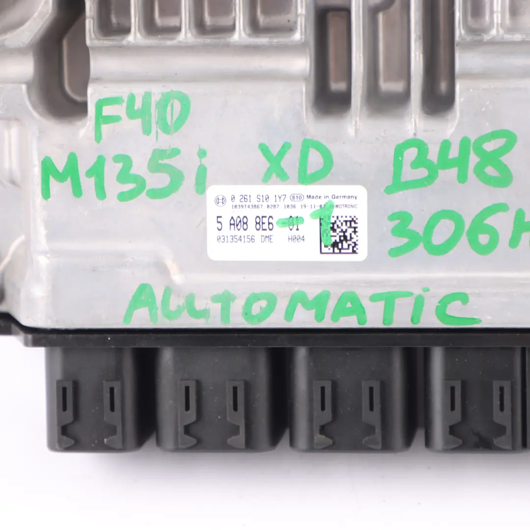 BMW F40 M135i xD B48 306HP Unidad de Control Motor ECU Kit DME BDC Clave - SKU 5A088E6-1 - Número de pieza 5A088E6