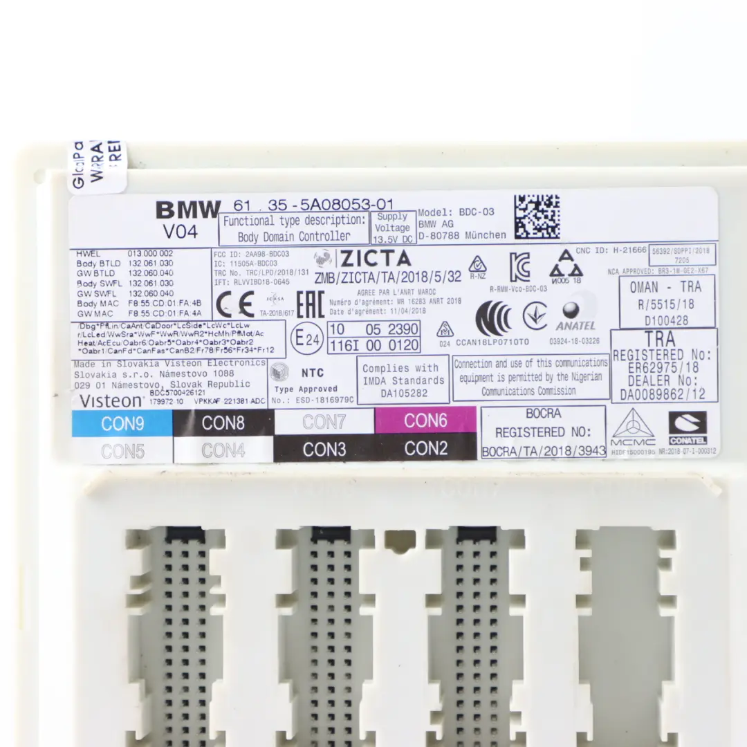 BMW F40 M135i xD B48 306HP Unidad de Control Motor ECU Kit DME BDC Clave - SKU 5A088E6-1 - Número de pieza 5A088E6