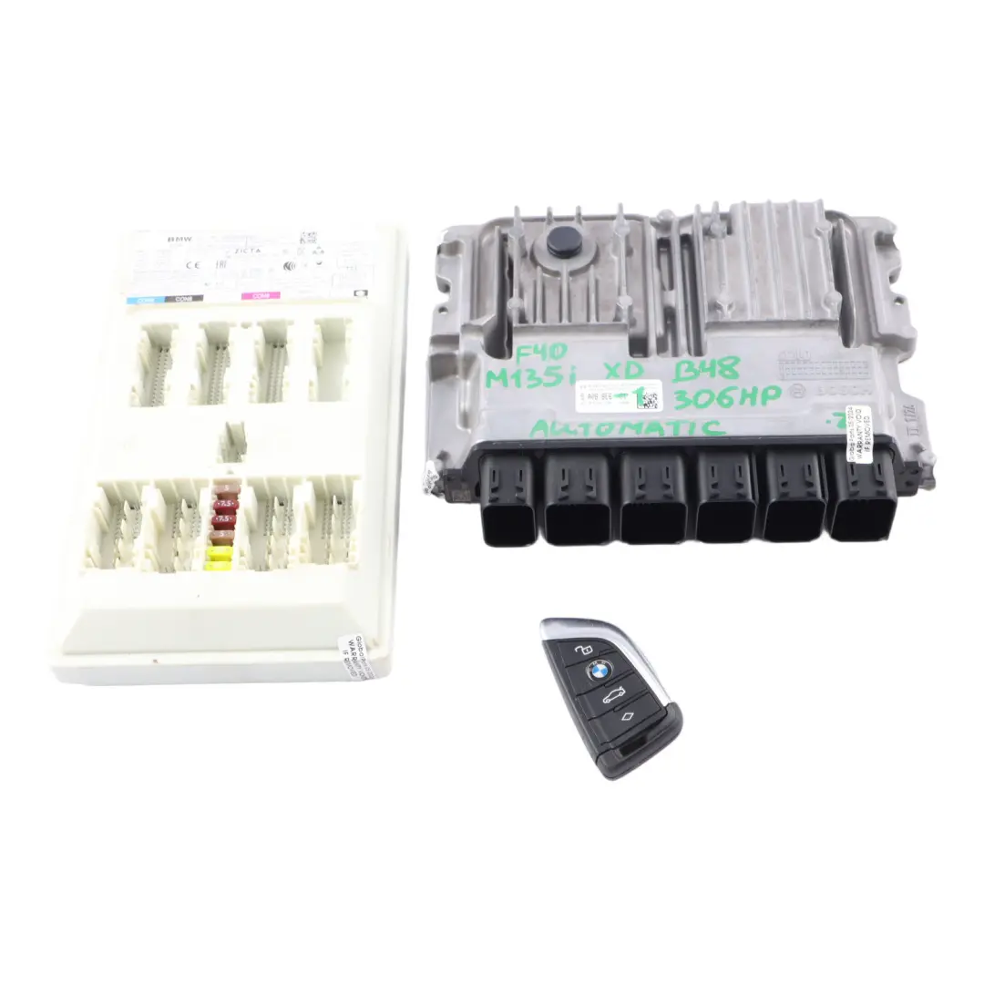 BMW F40 M135i xD B48 306HP Unidad de Control Motor ECU Kit DME BDC Clave - SKU 5A088E6-1 - Número de pieza 5A088E6