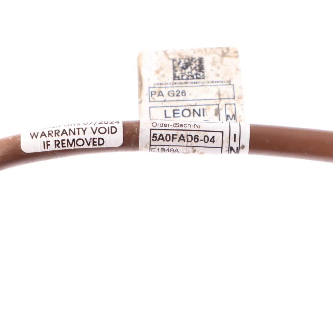 Híbrido Eléctrico Tierra Cable Negativo De La Batería para BMW I4 G26 con número de pieza 5A0FAD6 BMW I4 G26 Híbrido Eléctrico Tierra Cable Negativo De La Batería - SKU 5A0FAD6 - Número de pieza 5A0FAD6