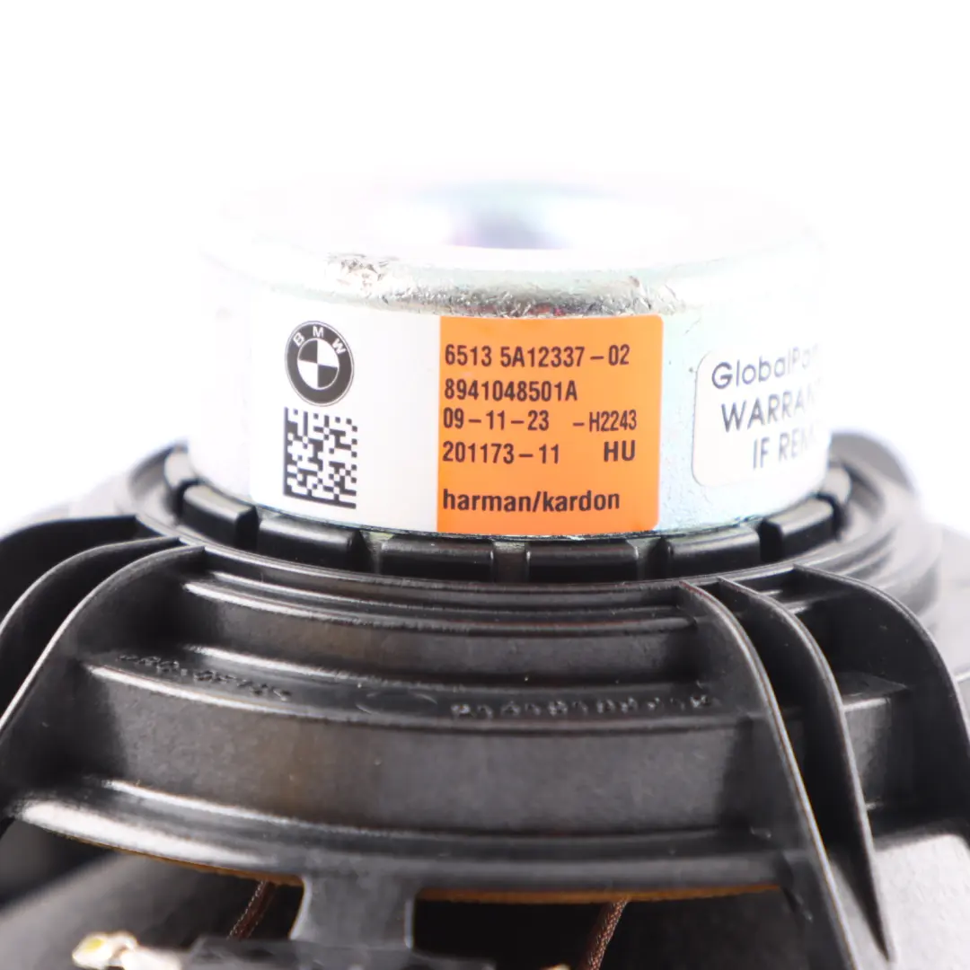  Speaker BMW i4 G26 Front Door Right Left N/O/S Mid Range Speaker - SKU 5A12337 - Part number 5A12337
