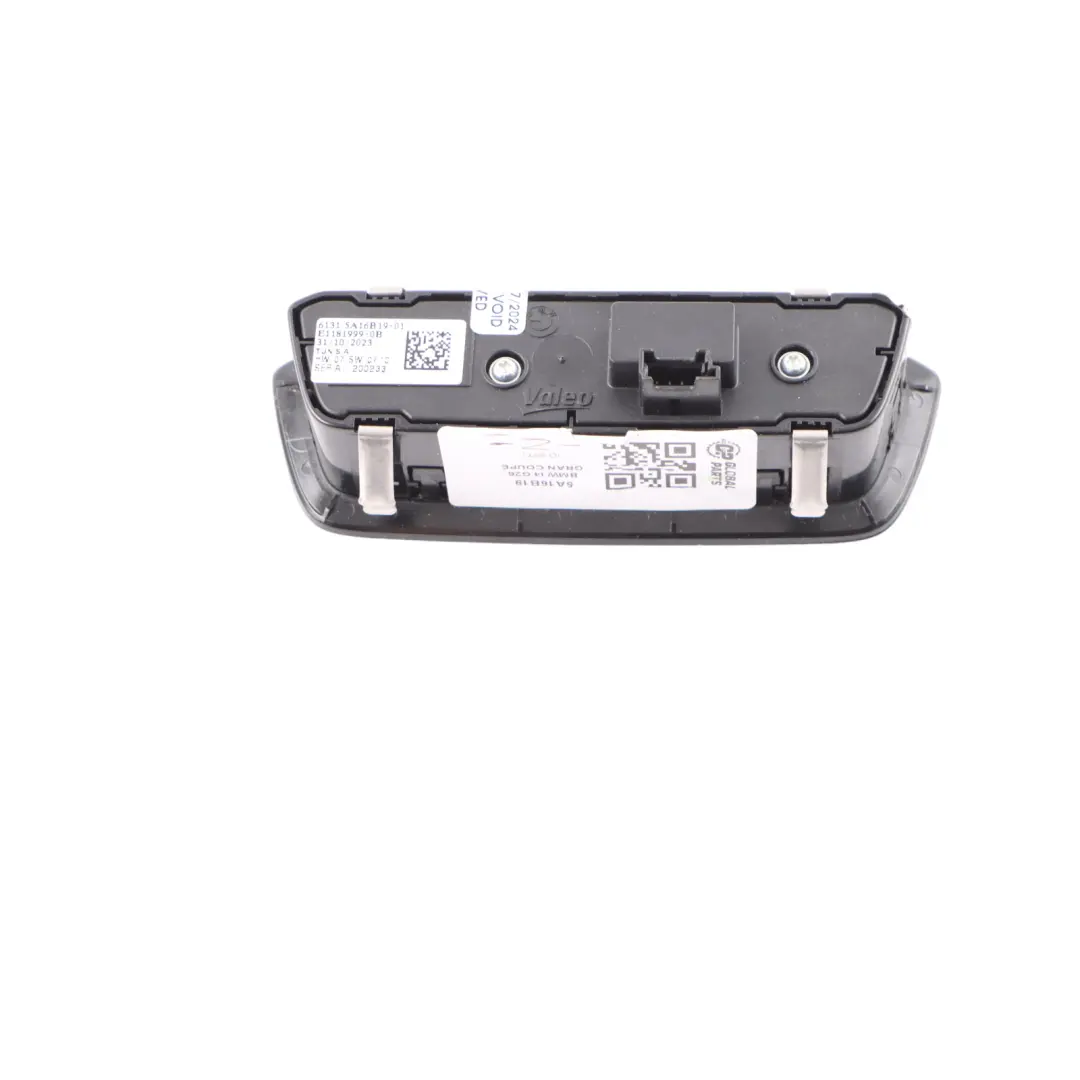  Panel lámpara BMW G20 G26 G80 G82 G87 Botón conmutación luces antiniebla - SKU 5A16B19 - Número de pieza 5A16B19