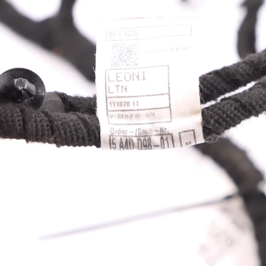 BMW i4 G26 Gran Coupe Electric Front Door Wiring Harness Left N/S - SKU 5A37073 - Part number 5A37073