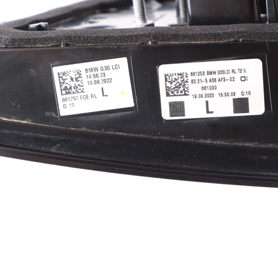 Lamp Light Left N/S Tailgate Side Panel Tail Light to BMW G30 Rear with Part number 5A38AF3 BMW G30 Rear Lamp Light Left N/S Tailgate Side Panel Tail Light - SKU 5A38AF3 - Part number 5A38AF3