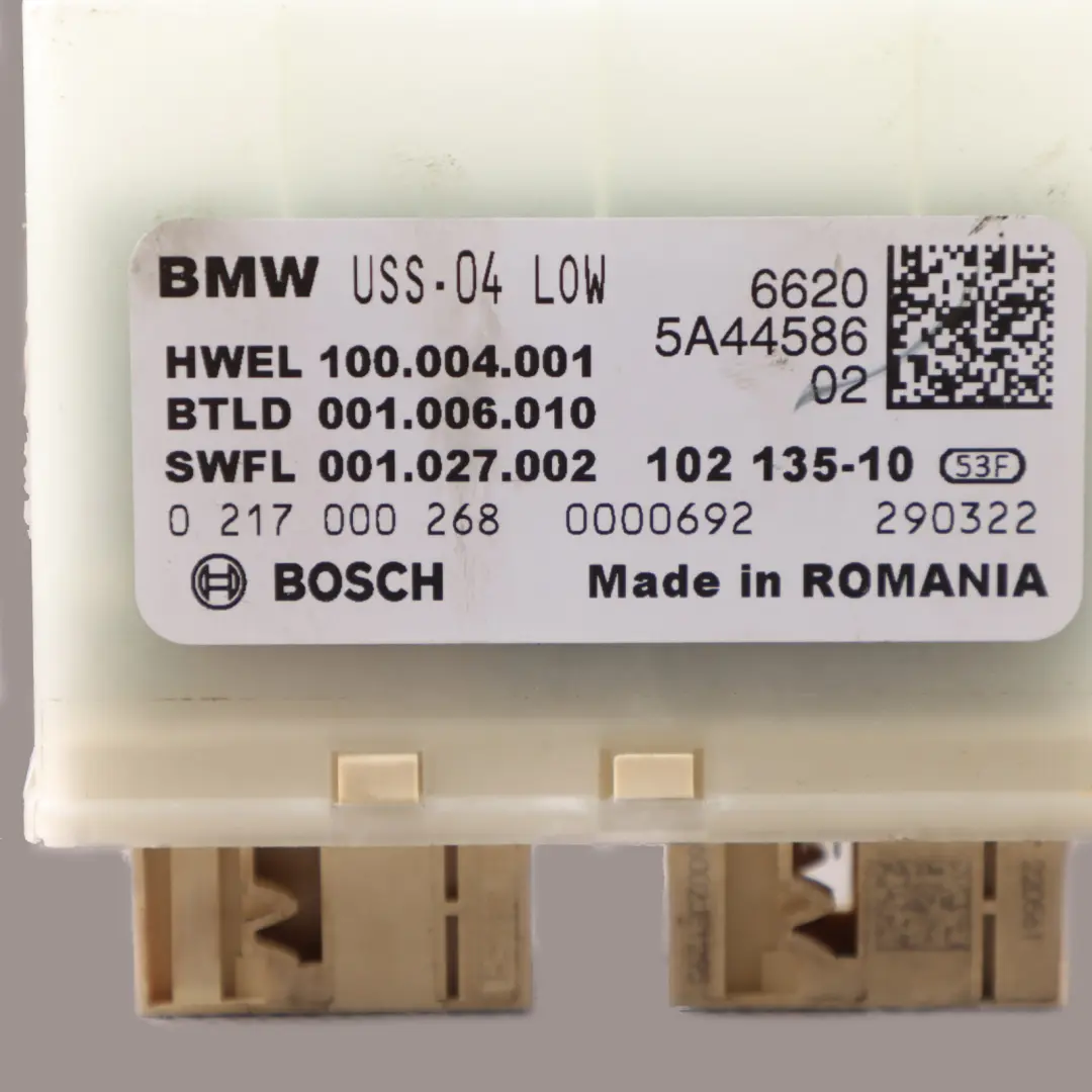 BMW F40 Sistema di allarme ad ultrasuoni Modulo Unità di controllo - SKU 5A44586 - Numero di parte 5A44586