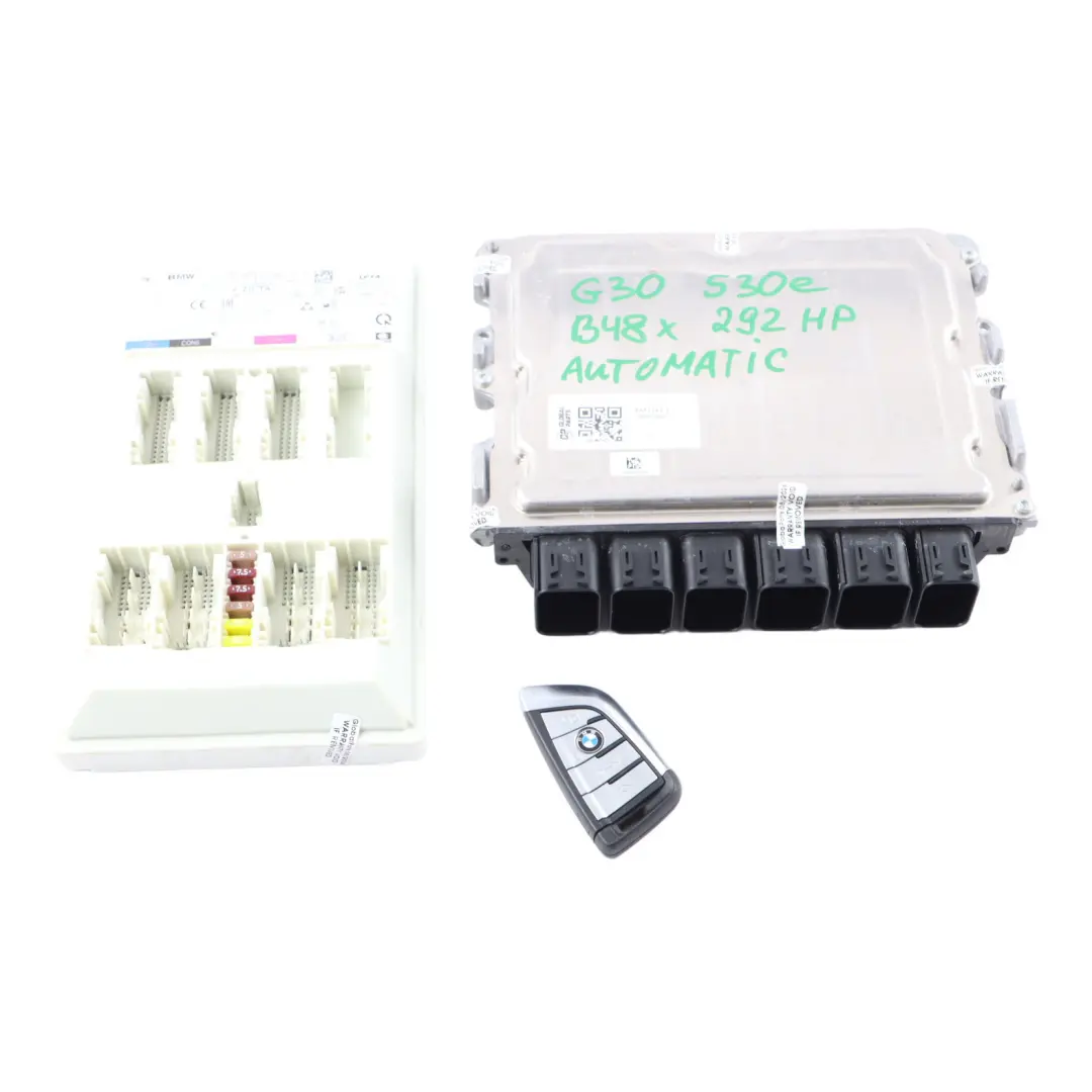 BMW G30 530E B48X Hybrid Engine Control Unit ECU Kit DME Key BDC - SKU 5A57782-1 - Part number 5A57782