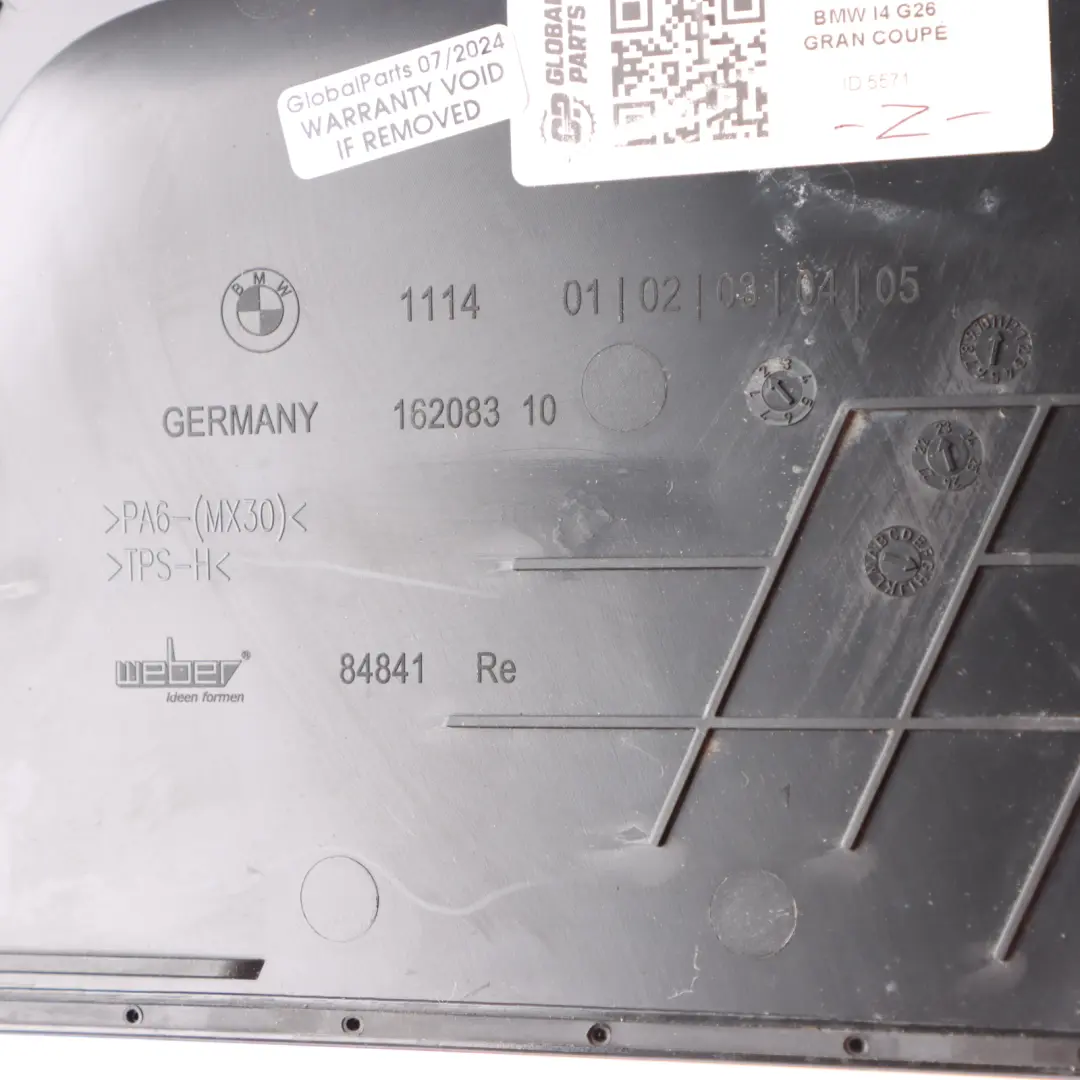 Électrique Couvercle Moteur Trappe Garniture Gauche pour BMW i4 G26 eDrive35 à propos du numéro de pièce 5A5F5C0 BMW i4 G26 eDrive35 Électrique Couvercle Moteur Trappe Garniture Gauche - SKU 5A5F5C0-2 - Numéro de pièce 5A5F5C0