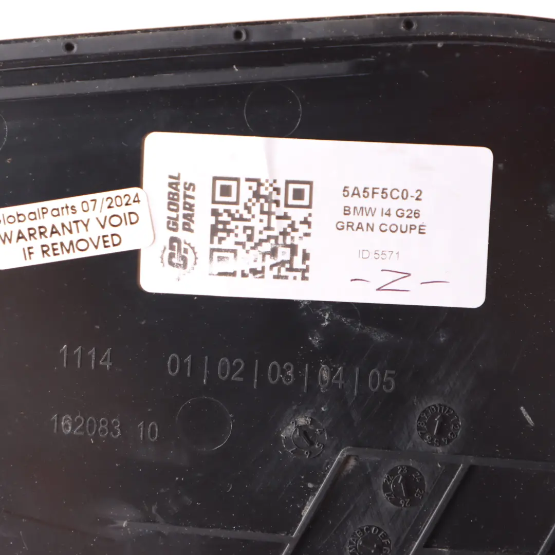 BMW i4 G26 eDrive35 Electric Flap Engine Cover Trim Flap Left N/S - SKU 5A5F5C0-2 - Part number 5A5F5C0