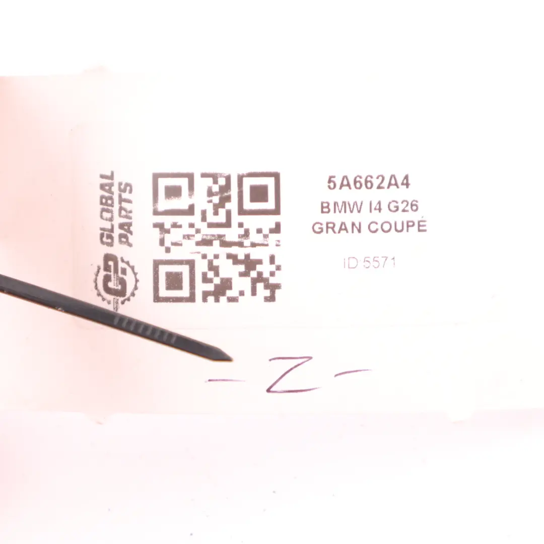 High Voltage Converter Heater Cable Wiring Harness to BMW I4 G26 Gran Coupe with Part number 5A662A4 BMW I4 G26 Gran Coupe High Voltage Converter Heater Cable Wiring Harness - SKU 5A662A4 - Part number 5A662A4