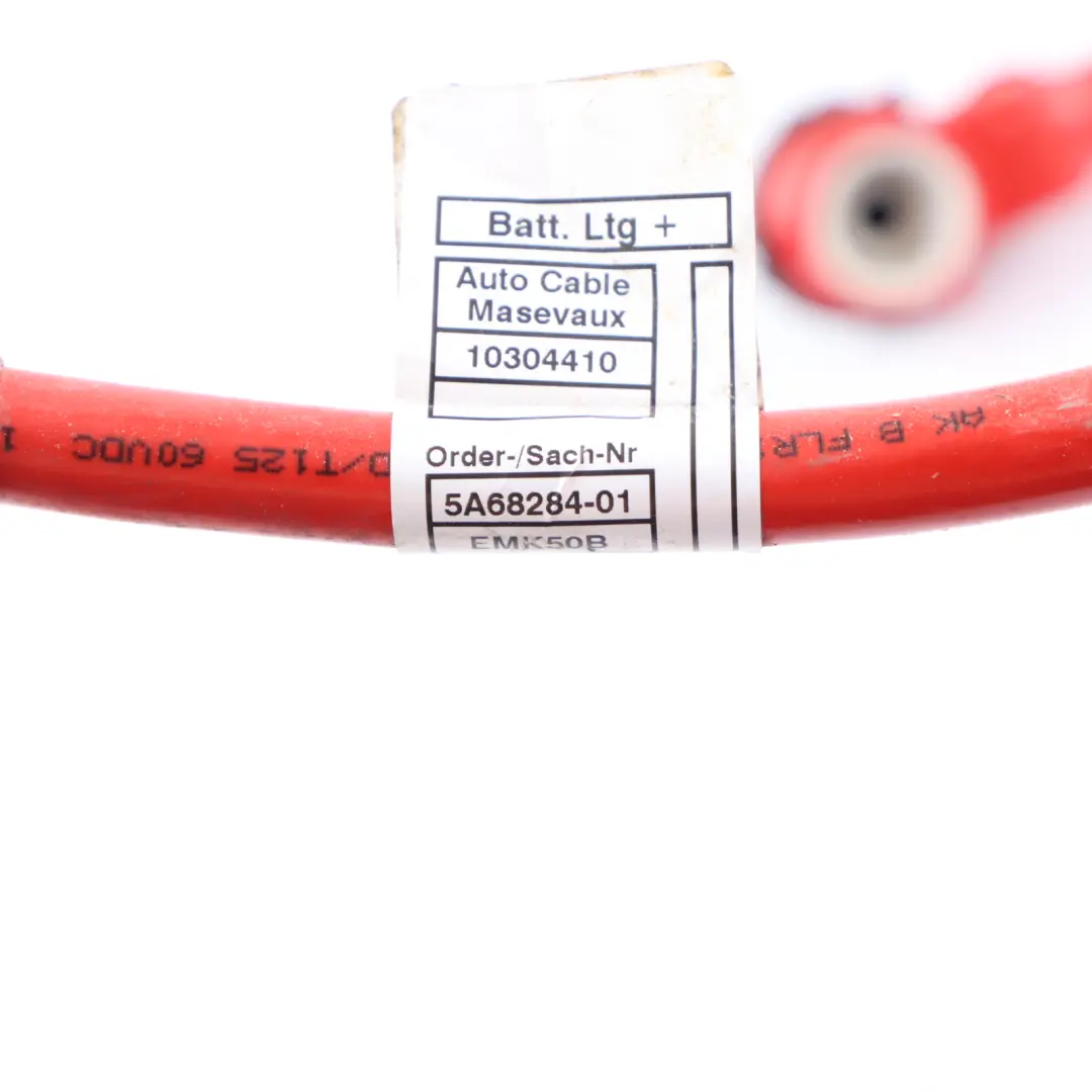 Positive Battery Cable Harness Wiring Loom to BMW i4 G26 with Part number 5A68284 BMW i4 G26 Positive Battery Cable Harness Wiring Loom - SKU 5A68284 - Part number 5A68284