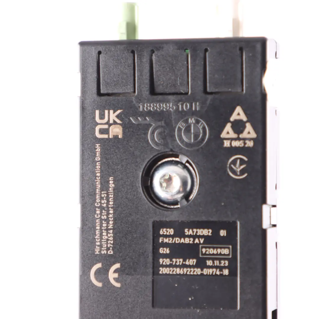 BMW G26 Antenna Amplifier Control Unit Module - SKU 5A73DB2 - Part number 5A73DB2