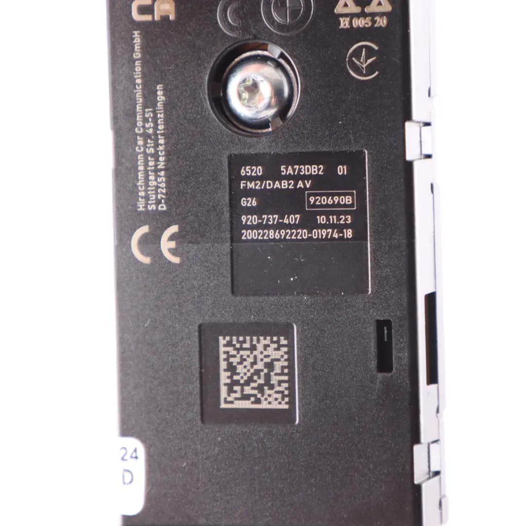 BMW G26 Antenna Amplifier Control Unit Module - SKU 5A73DB2 - Part number 5A73DB2
