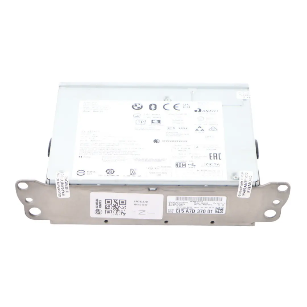 Harman Head Unit Radio Sat Nav Navi Control Unit ECU Module to BMW G30 G08 with Part number 5A7D370 BMW G30 G08 Harman Head Unit Radio Sat Nav Navi Control Unit ECU Module - SKU 5A7D370 - Part number 5A7D370