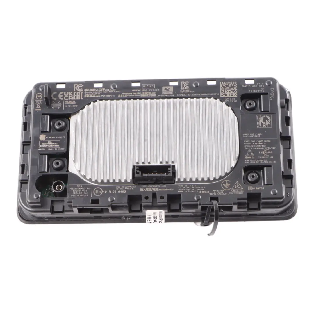 Wireless Charger Centre Console Phone Charging Module Unit to BMW G20 G26 with Part number 5A82C19 BMW G20 G26 Wireless Charger Centre Console Phone Charging Module Unit - SKU 5A82C19 - Part number 5A82C19