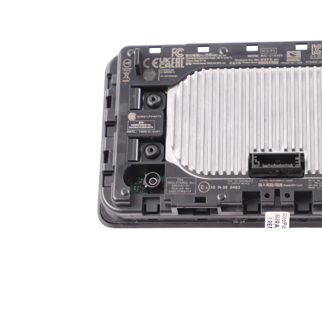 Wireless Charger Centre Console Phone Charging Module Unit to BMW G20 G26 with Part number 5A82C19 BMW G20 G26 Wireless Charger Centre Console Phone Charging Module Unit - SKU 5A82C19 - Part number 5A82C19