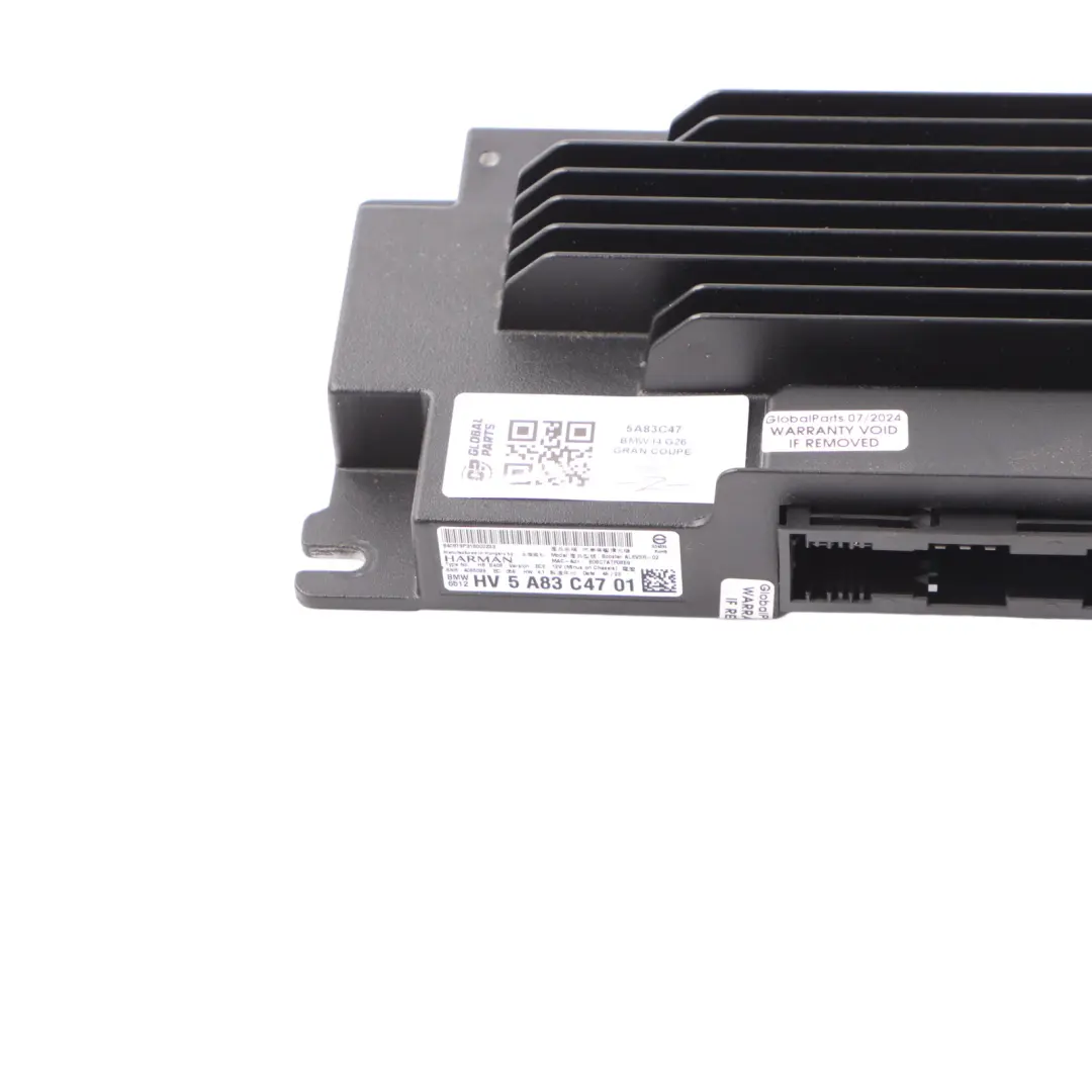 Antenna Amplifier Aerial Diversity Booster Control Unit to BMW I4 G26 with Part number 5A83C47 BMW I4 G26 Antenna Amplifier Aerial Diversity Booster Control Unit - SKU 5A83C47 - Part number 5A83C47